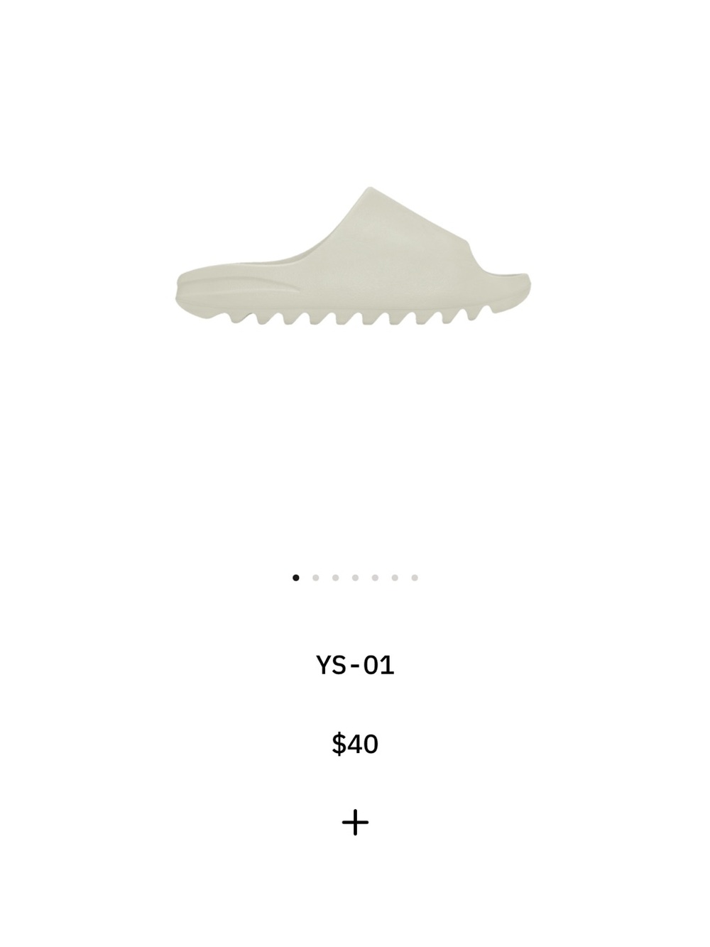 Yeezy slides - beige YS-01